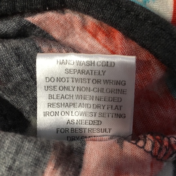 Pink Rose Crop Top Aztec Oversize T-Shirt Short Sleeve - Picture 7 of 7